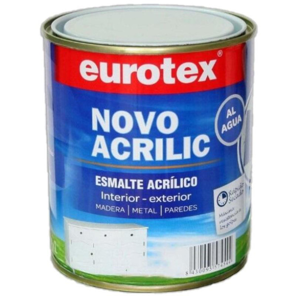 Esmalte Al Agua Novo Acrilic Mate Eurotex
