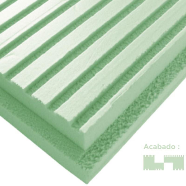 Placa Foam XPS 1250 Acanalado Thermogreen