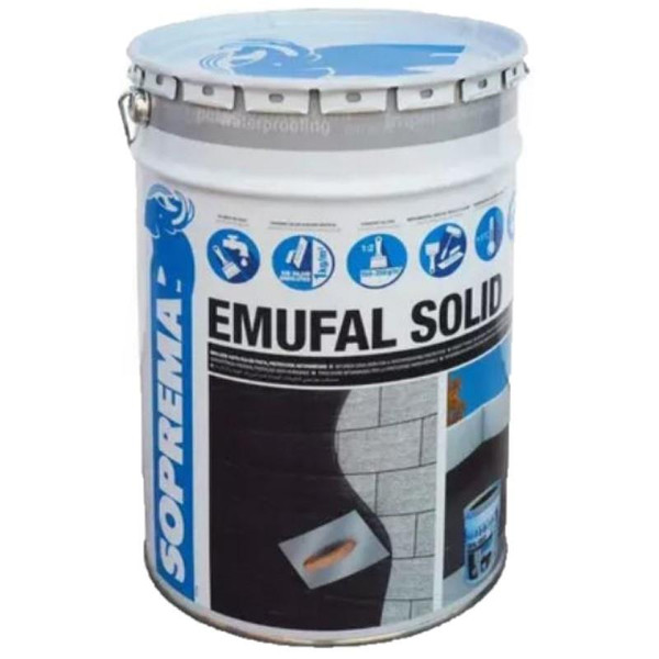 Bote Emulsión Asfáltica Emufal Solid