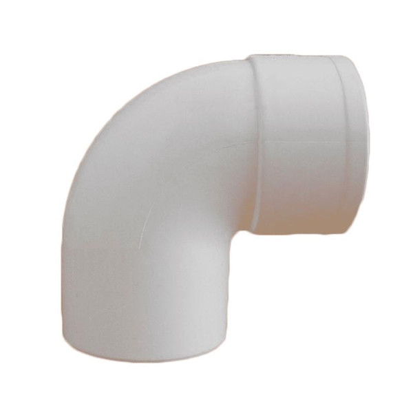 Codo PVC Macho-Hembra 90º
