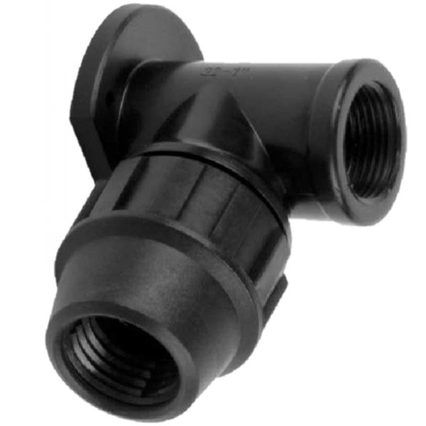 Codo Grifo Polietileno Rosca Hembra