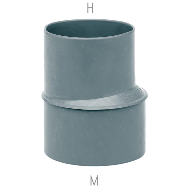 Ampliación PVC Excéntrica