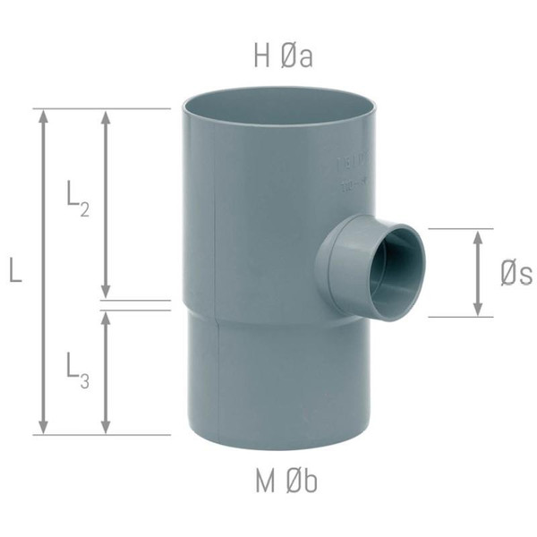 Manguito Alargadera Macho-Hembra Con Salida 50
