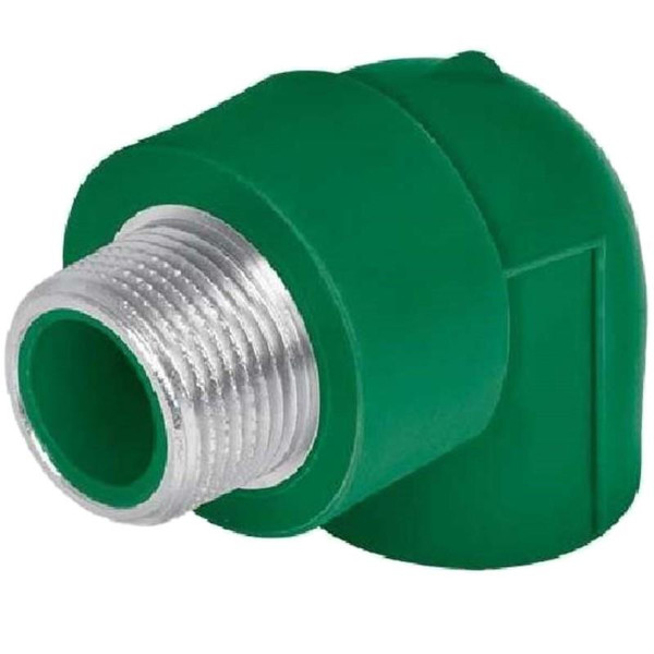 Codo PPR Rosca Macho