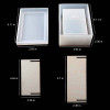 Tissue Box Resin Silicone Mold with Wooden Box