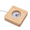 Square Wooden LED Lights Display Base for Resin Art