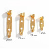 Brooch Clip Base Pins (Normal Quality) - Gold