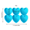 Heart-shaped Silicone Mold for Epoxy Resin