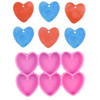 Heart-shaped Silicone Mold for Epoxy Resin