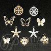 Sparkling Gold, Silver Charms & Pendants