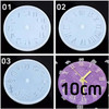 Silicone Clock Mold for Resin - Small (10CM)