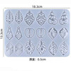 Mandala Pattern Earring Resin Mold