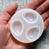 3 Tear Drop Silicone Resin Mold