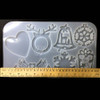 Large Christmas Theme Mold - Heart, Snowman, Bell