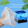 Large 10cm/4" Cube Square Silicone Mold for Resin