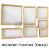 Wooden Frames, Deep (Thickness 2.5cm)