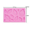 Leaf Shaped Silicone Mold for Clay & Fondant