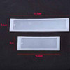 Silicone Bookmark Making Mold Epoxy Resin 2 Pcs/Set