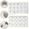 15 cavity soap, candle, and desserts mold