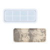 Rectangular Silicone Tray Mold for Resin, Cement & Jesmonite