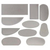 10PCS Stainless Steel Pottery & Clay Scraper Set