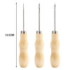 Wooden Handle Sewing Awl Set for Candle Making