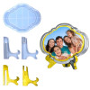 Elliptical Photo Frame Silicone Mold with Stand