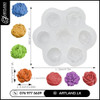 7 Cavity 3D Flower Silicone Mold