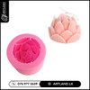 3D Lotus Candle Mold for Candle Making