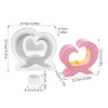Heart Candle Holder Silicone Mold Set