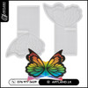 Large 2Pcs Butterfly Wings Shaped Book Holder Mold