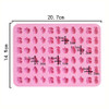 66 Cavity Mini Fruit Silicone Candy Mold