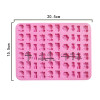Mini Cartoon Animals & Paw Prints Mold 60-Cavity