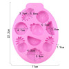 Fruit Shaped Silicone Mold 8-Cavity