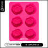 Rose Flower Silicone Mold for Gypsum, Soap & Candle