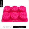 Rose Flower Silicone Mold for Gypsum, Soap & Candle