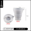 Collapsible 100ml Silicone Mixing & Measuring Cup