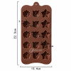 15-Cavity Tulip Flower Silicone Food Mold