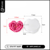 Heart Rose Silicone Candle Mold