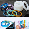 Rhombic Bangle Silicone Mold for Resin Jewelry