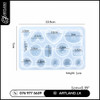 Earring Stud Silicone Mold for Epoxy & UV Resin