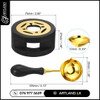 Wax Seal Warmer Kit with Spoon for Sealing Wax