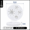 Pond Wild Lotus Flower Silicone Mould  (4 Cavity)
