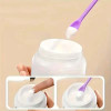 3pcs Silicone Cosmetic & Resin Spoon & Scraper Set