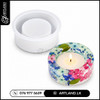Round Tealight Candle Holder Silicone Mold