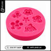Flower & Butterfly Fondant Mold (6 Cavities)