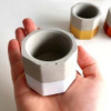 Mini Octagonal Silicone Pot Mold for Concrete
