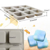 Square Soap Making Mold 9 Cavities