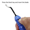 Precision Deburring Tool, Trim Excess Resin, Plastic & Metal