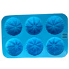 Flower Silicone Soap Mold 6 Cavity